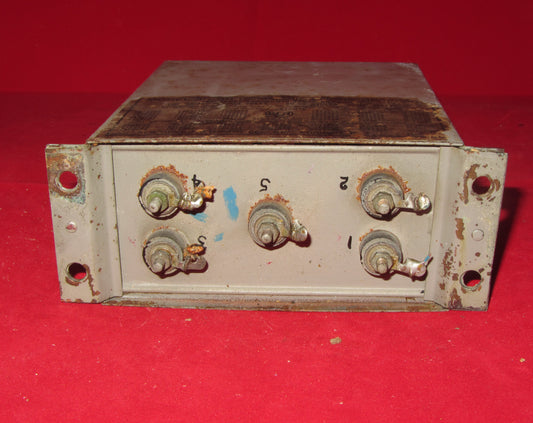 Main Paper Capacitor Block, AR88, RCA, Communications Receiver
