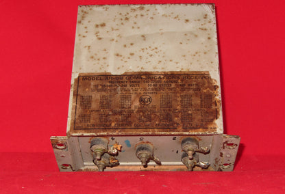Main Paper Capacitor Block, AR88, RCA, Communications Receiver