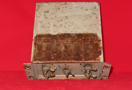 Main Paper Capacitor Block, AR88, RCA, Communications Receiver