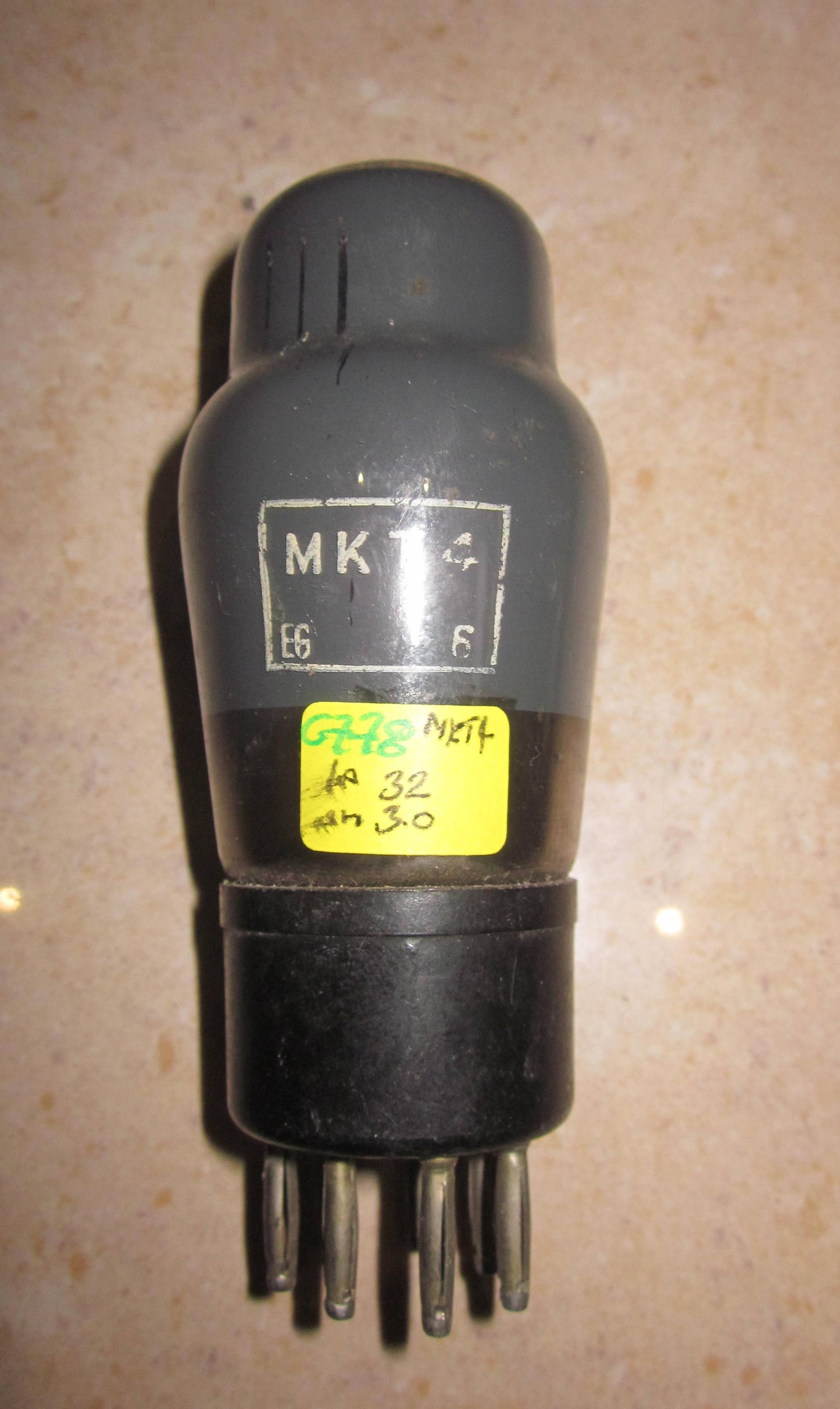 MKT4/5 OSRAM PENTODE FROM MAY 52, 7A2, A70B, AC/Pen, APP4A, CV1683 ,KT42, MP/Pen, N40, P4VA, Pen4VA,