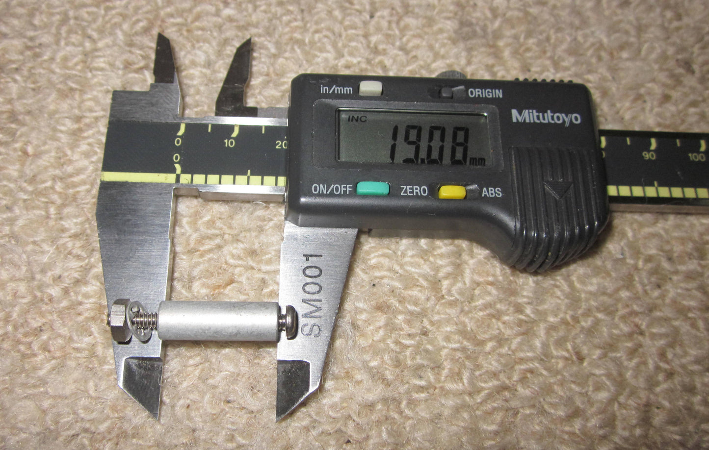 STAND OFF STANCHIONS 19mm LENGTH c/w BA NUT & BOLT