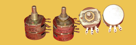 ALLEN-BRADLEY,  TWO GANG, 1M0 + 1M0 LIN, POTENTIOMETER ,5905-99-415-0637