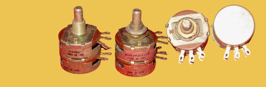 ALLEN-BRADLEY,  TWO GANG, 1M0 + 1M0 LIN, POTENTIOMETER ,5905-99-415-0637