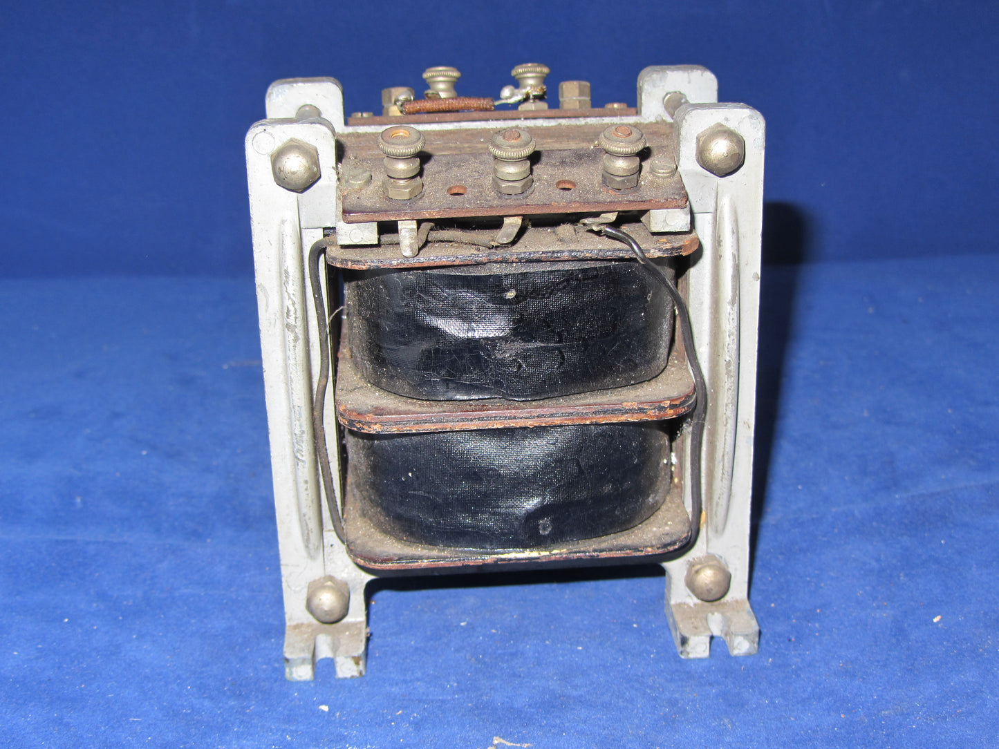 VINTAGE 1930S OUTPUT TRANSFORMER, CAST FRAME LIKE VORTEXION,  4500 OHMS, CENTRE TAPPED, TO 15 OHMS  2A3, 300B, PX4, EL34