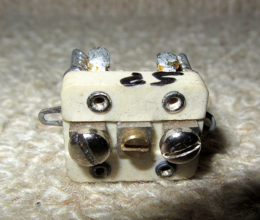 5+5pF   Variable Air-spaced  Capacitor,  Split Stator 5+5pF   TX type, Ceramic Frame