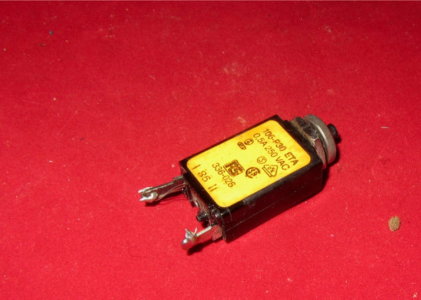 ETA 106-P30, Single Pole Thermal Magnetic Circuit Breaker, 0.5A , RS 336-026, EX EQUIPT