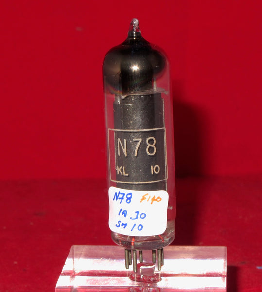 N78, OSRAM, 6BJ5 ,CV3711, CV4062, NOVEMBER 1954, EDDYSTONE