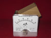 Shinohara SEW, MR85P, DC 50uA Ammeter, New Old Stock, Boxed, Approx 115 x 100 x 52mm