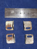 SET OF 4X, MILITARY, EX EQUIPT 90 DEGREE, ANGLE, MOUNTING BRACKETS, MOUNTING LUGS