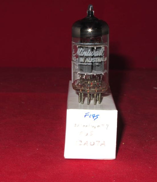 12AU7A, MINIWATT AUSTRALIA BADGED, MULLARD HENDON WORKS ALBERTON, MARCH 1963 PRODUCTIONL