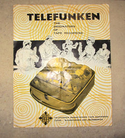 TELEFUNKEN, MAGNETOPHON TAPE RECORDERS, M85, SALES BROCHURE FROM 1961