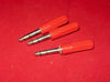 1/4 INCH, 6MM, JACK PLUG, STEREO, RED