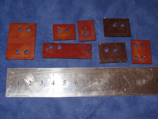 7X SMALL PIECES.  TUFNOL SHEET