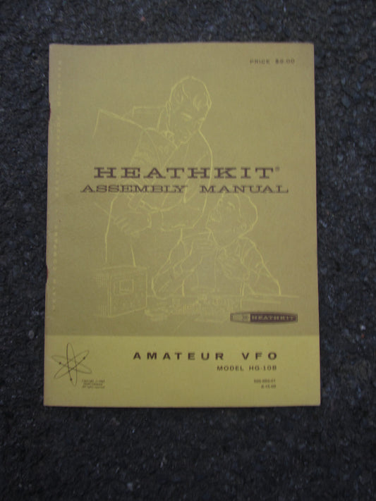 HEATHKIT, MANUAL, AMATEUR VFO, HG-10B, 1969