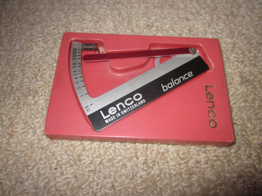 GOLDRING LENCO STLUS PRESSURE GAUGE, BALANCE 1960s BOXED