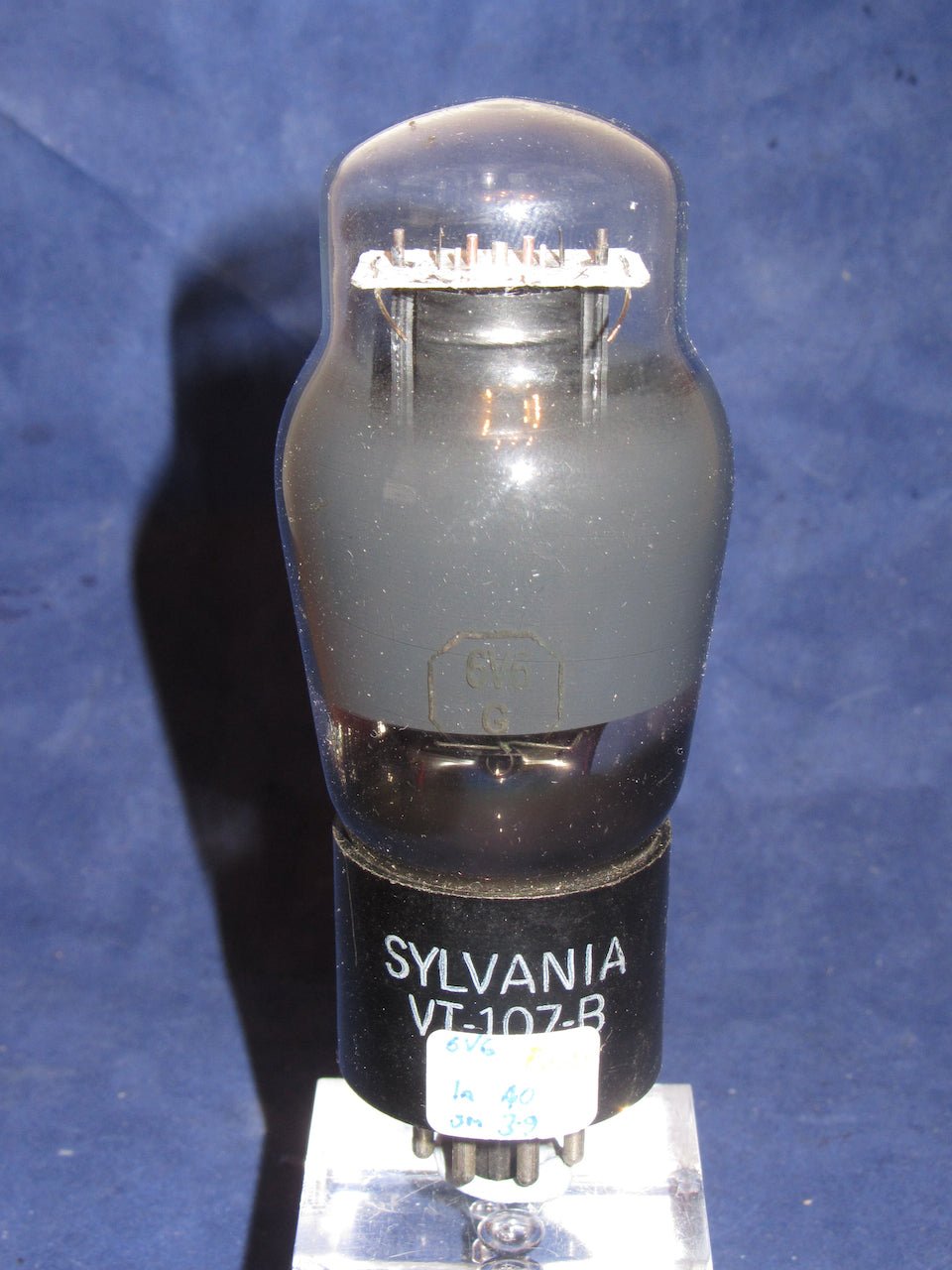 6V6G, SYLVANIA, MILITARY, VT-107B , 9H DATE CODE