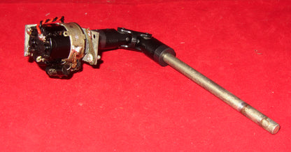 4K7K LOG, SWITCHED POTENTIOMETER, WITH HUGO  FLEX DRIVE AND SHAFT, EX EQUIPT