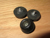 3X VINTAGE RUBBER FEET, C/W SCREWS