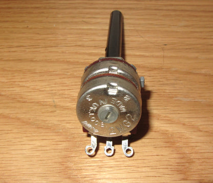 OMEG,  2M2 + 2M2 LOG, 20mm Metal Case, Ganged Potentiometer