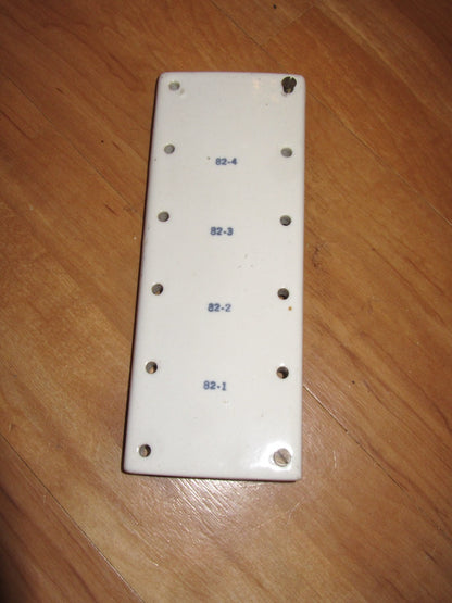 CERAMIC MOUNTING PLATE, 78 X 68 X 9mm, EX MILITARY