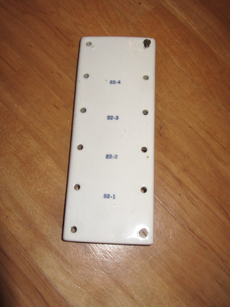 CERAMIC MOUNTING PLATE, 78 X 68 X 9mm, EX MILITARY