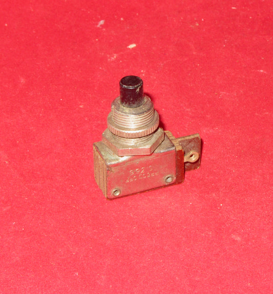 BULGIN ,S366, SPST, BIASED PRESS  SWITCH, NOS