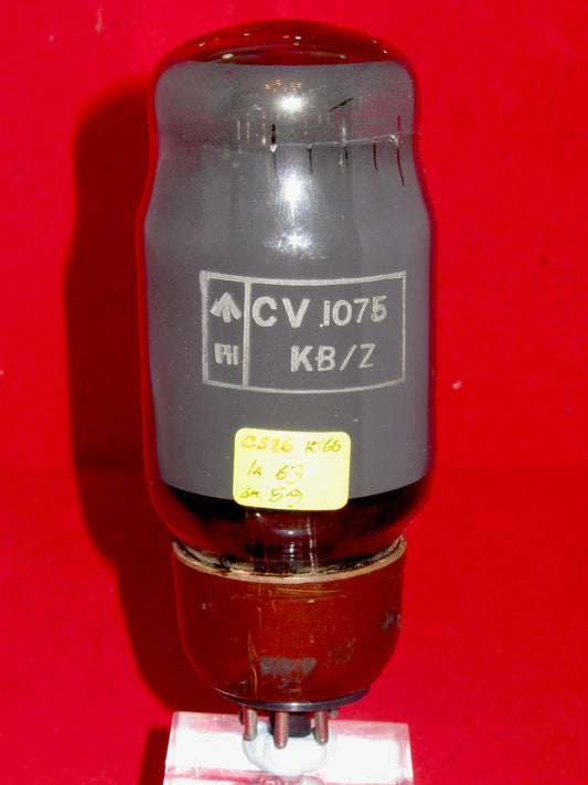 CV1075, MILITARY SPEC, GEC, KT66, GREY GLASS, BROWN BASE, PH, HAMMERSMITH  AUGUST 1958 MANUFACTURE