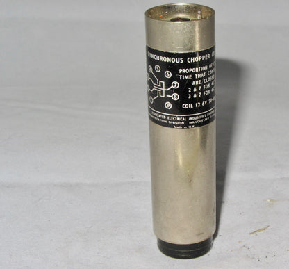 AEI, SYNCHRONOUS CHOPPER, 12.6V  50 - 60Hz, B9A BASED,