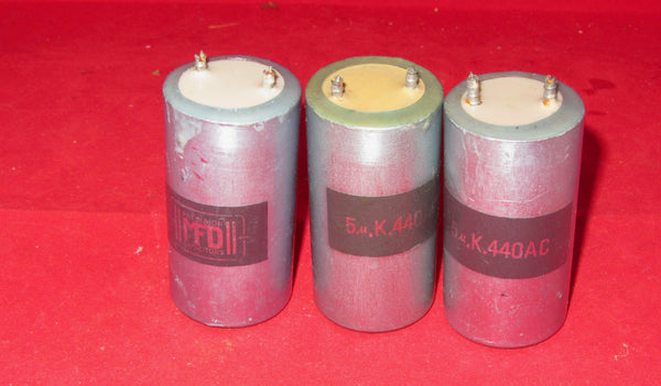 MFD PRECISION, 5uF @ 400VAC, Radial, Capacitor, NOS Vintage
