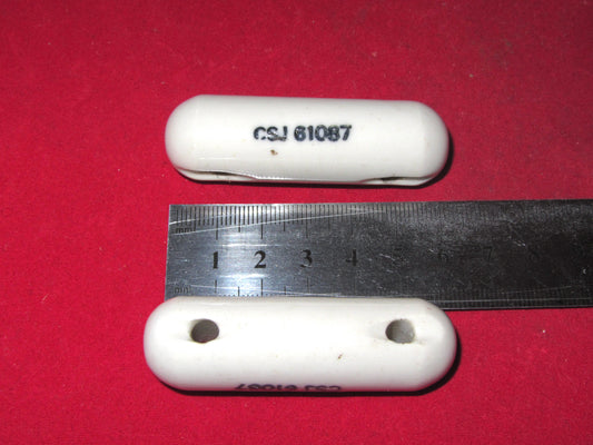 US NAVY, USN, CERAMIC  STRAIN INSULATORS, ANTENNA, AERIAL, CSJ-61087