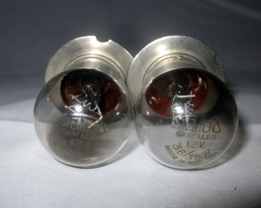 SIEMENS B36D BASED PRE-FOCUS HEADLIGHT BULB 12V 36/36W RIGHT HAND DRIVE