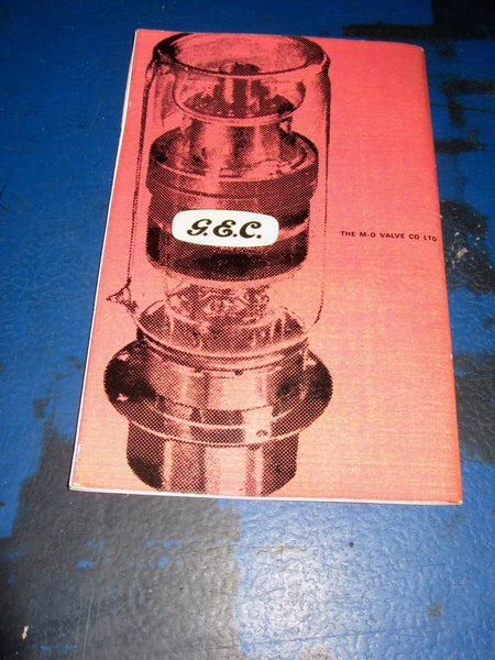 GEC MO ELECTRONIC TUBES FOR INDUSTRY & COMMUNICATIONS 1967