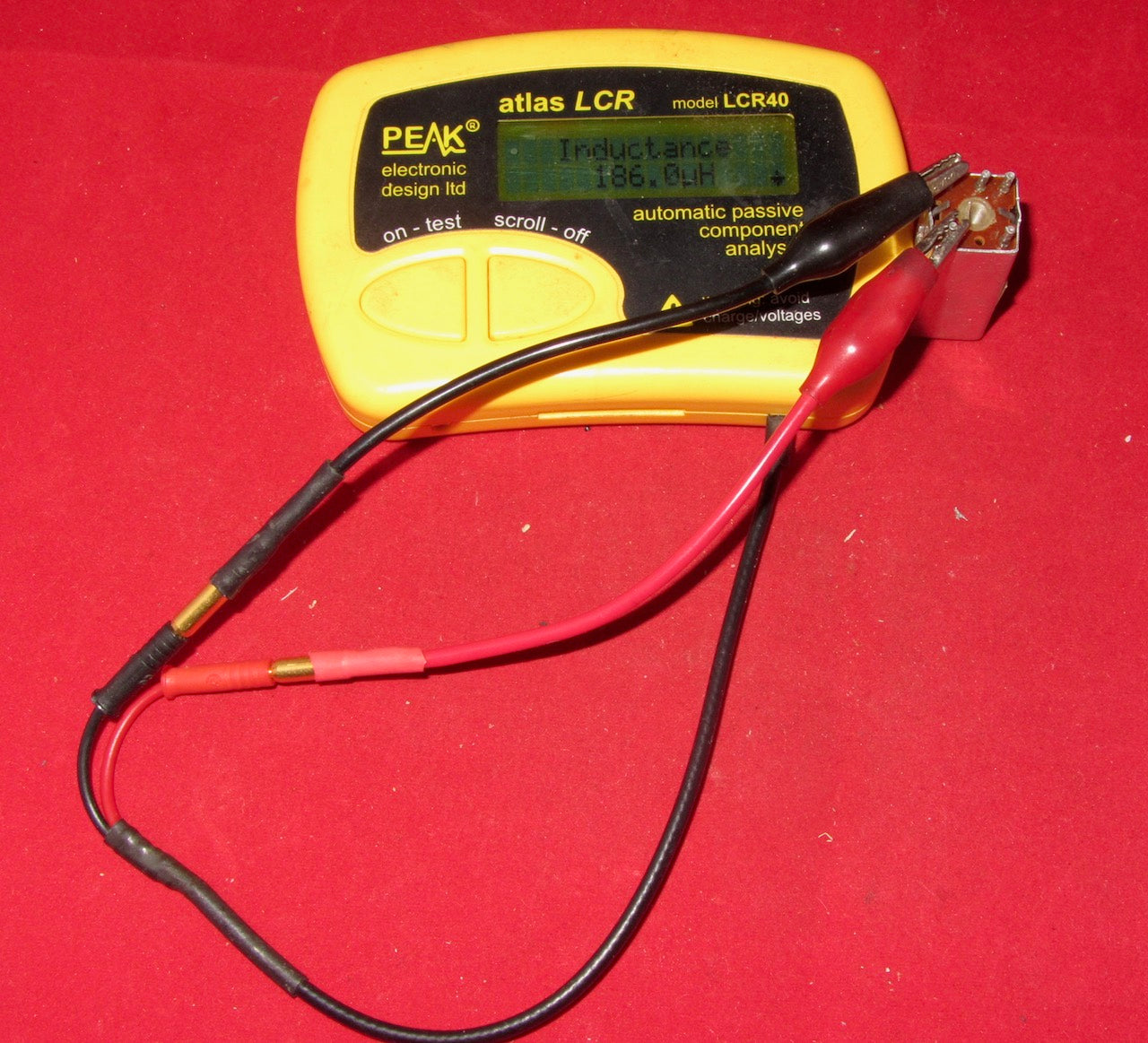 IF TRANSFORMER, IFT, NEW, MARKED L18 6DO.062, 190uH INDUCTANCE