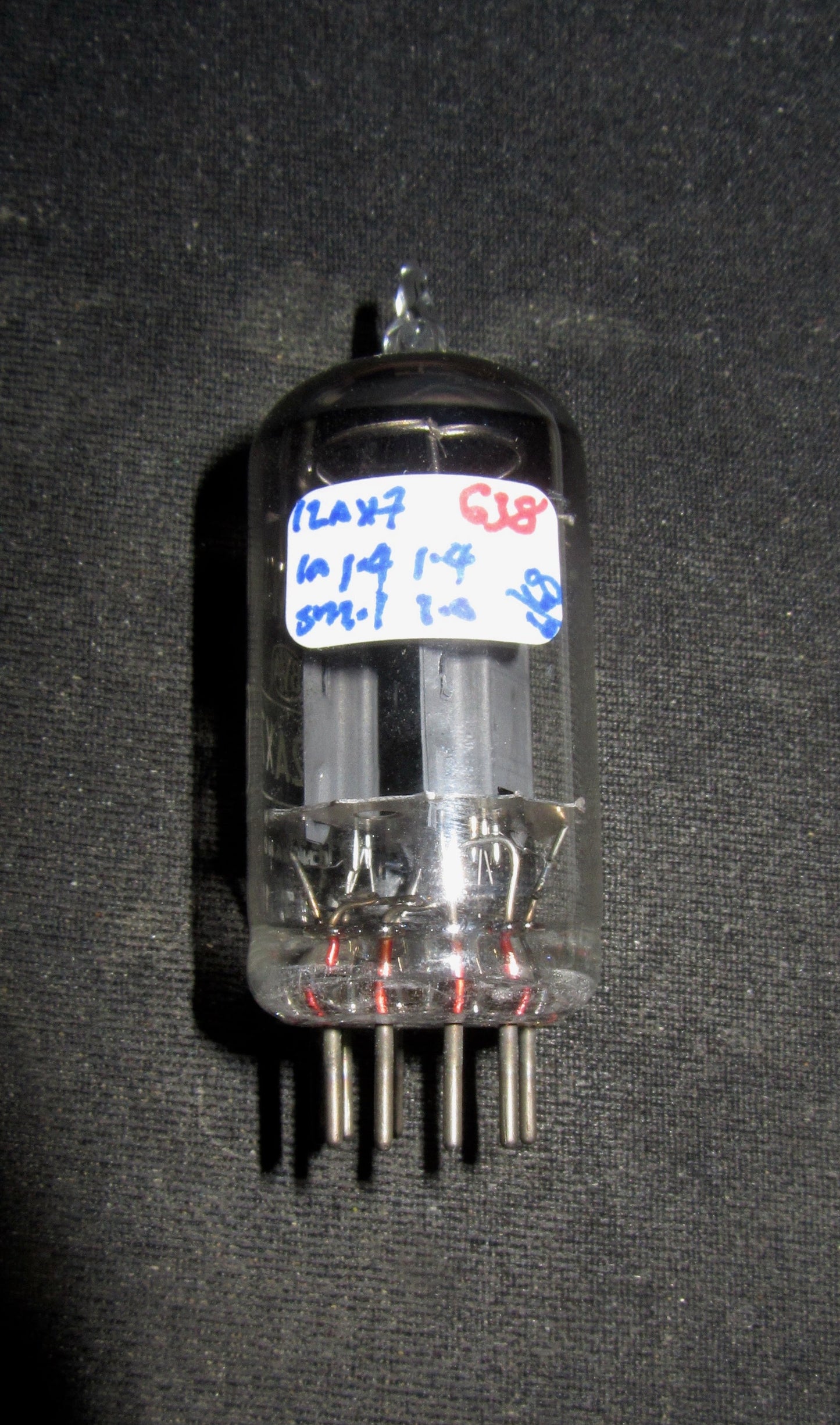 12AX7,  Brimar, Manufactured  June 1968,  ECC83