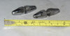VINTAGE, CHROME, CONICAL FEET, COSSOR?, SET OF 4