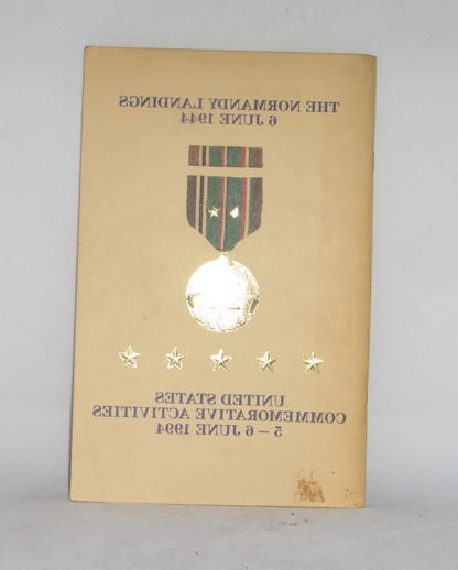 THE NORMANDY LANDINGS, 6TH JUNE 1944, US COMMEMORATIVE ACTIVITIES 1994