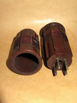 A PAIR OF RAYMART  4 PIN COILS