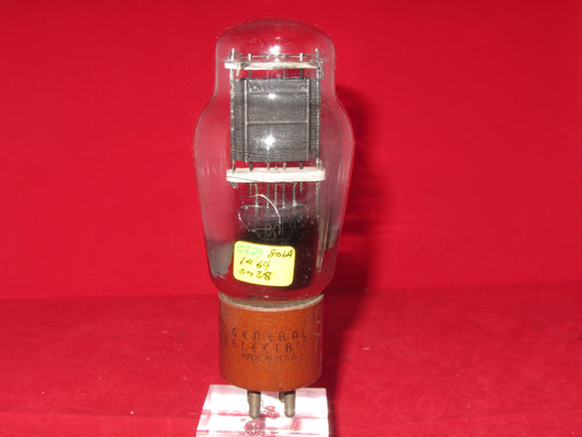801A, GENERAL ELECTRIC, 3 RIB CHARCOAL ANODE, BROWN BASE