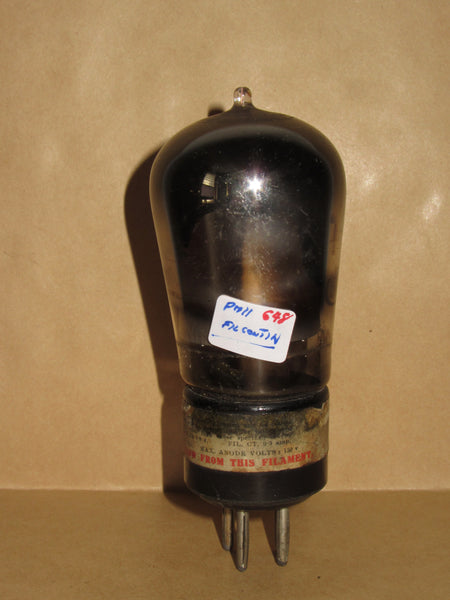 PM11, MULLARD, PIP TOP, GLOBE ENVELOPE, FILAMENT HAS CONTINUITY