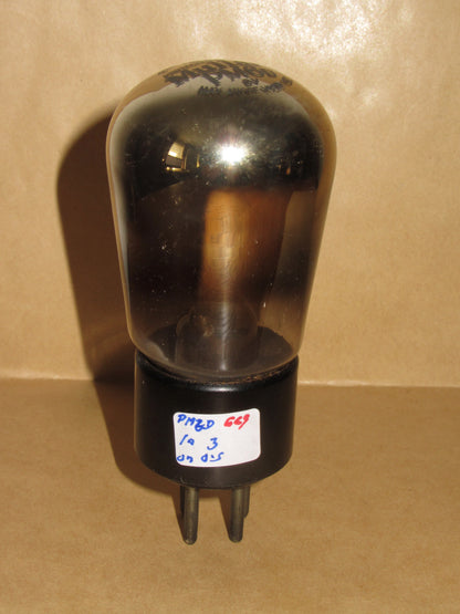 PM6D, MULLARD, B4, GLOBE ENVELOPE, 6V FILAMENT, TRIODE