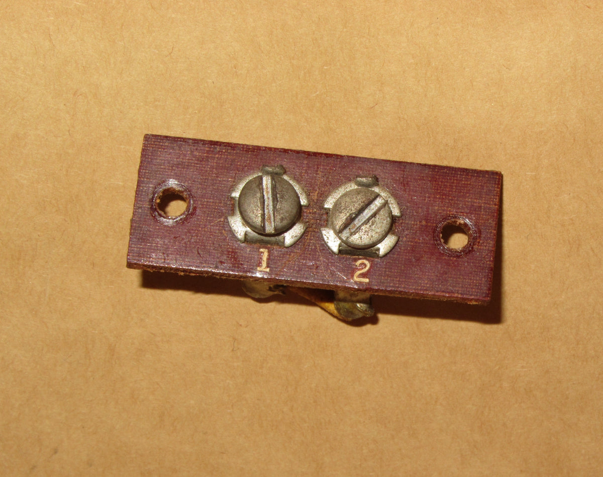 Paxolin Socket Paxolin, Vintage, 2 Position, Terminal Block, 2 way, ex equipt, possib ...