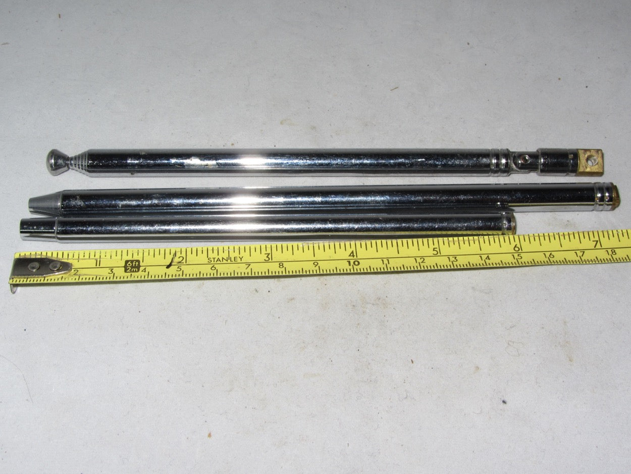 TELESCOPIC AERIAL, TELESCOPIC ANTENNA, NEW, VINTAGE, UNUSED, VARIOUS SIZES
