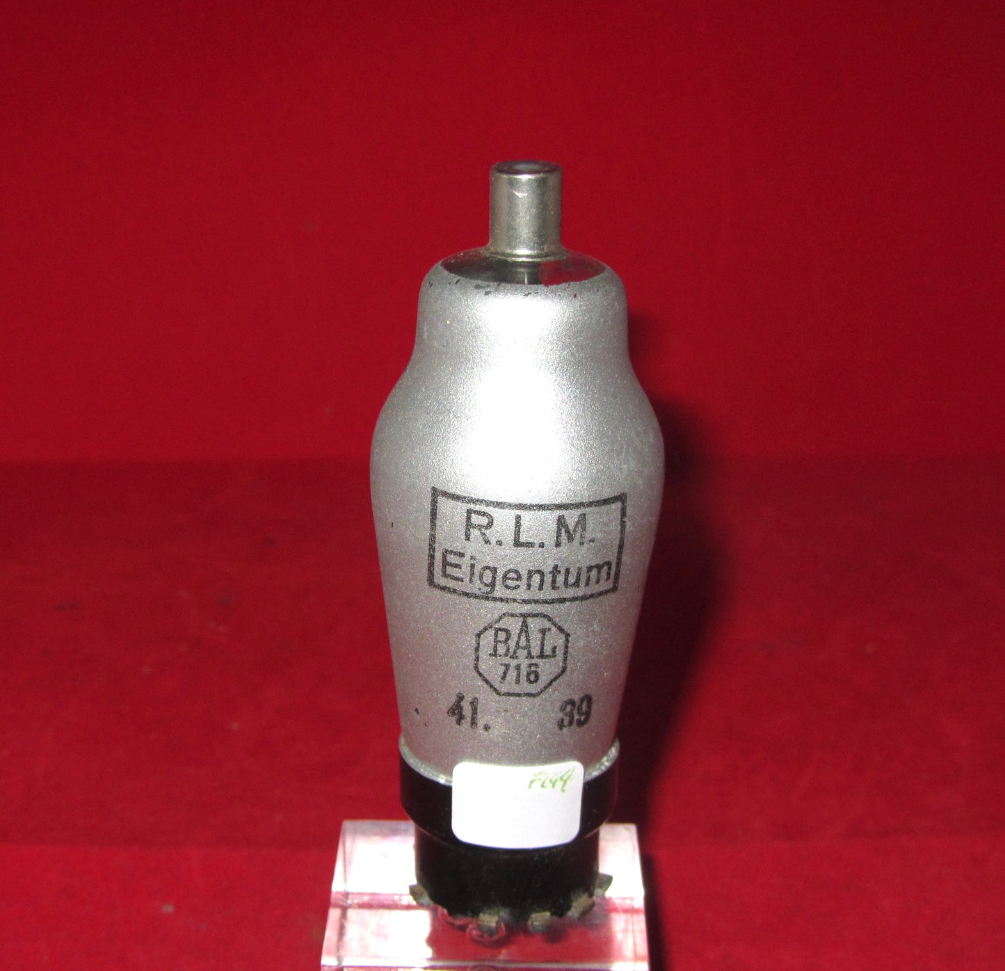 NF2,Telefunken, Pentode Valve, Rohre, RLM EIgantum, 1939