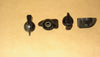 BULGIN, K107, CHICKEN HEAD, KNOB, BLACK