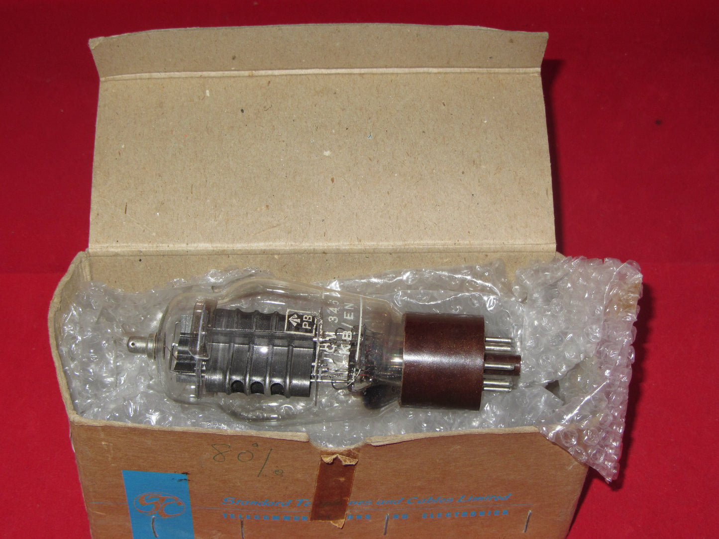 12E1, STC THORN-EMI, FEBRUARY 1958 SUNDERLAND MANUFACTURE, 5B/351D, CV345, CV8025, NEW BOXED,
