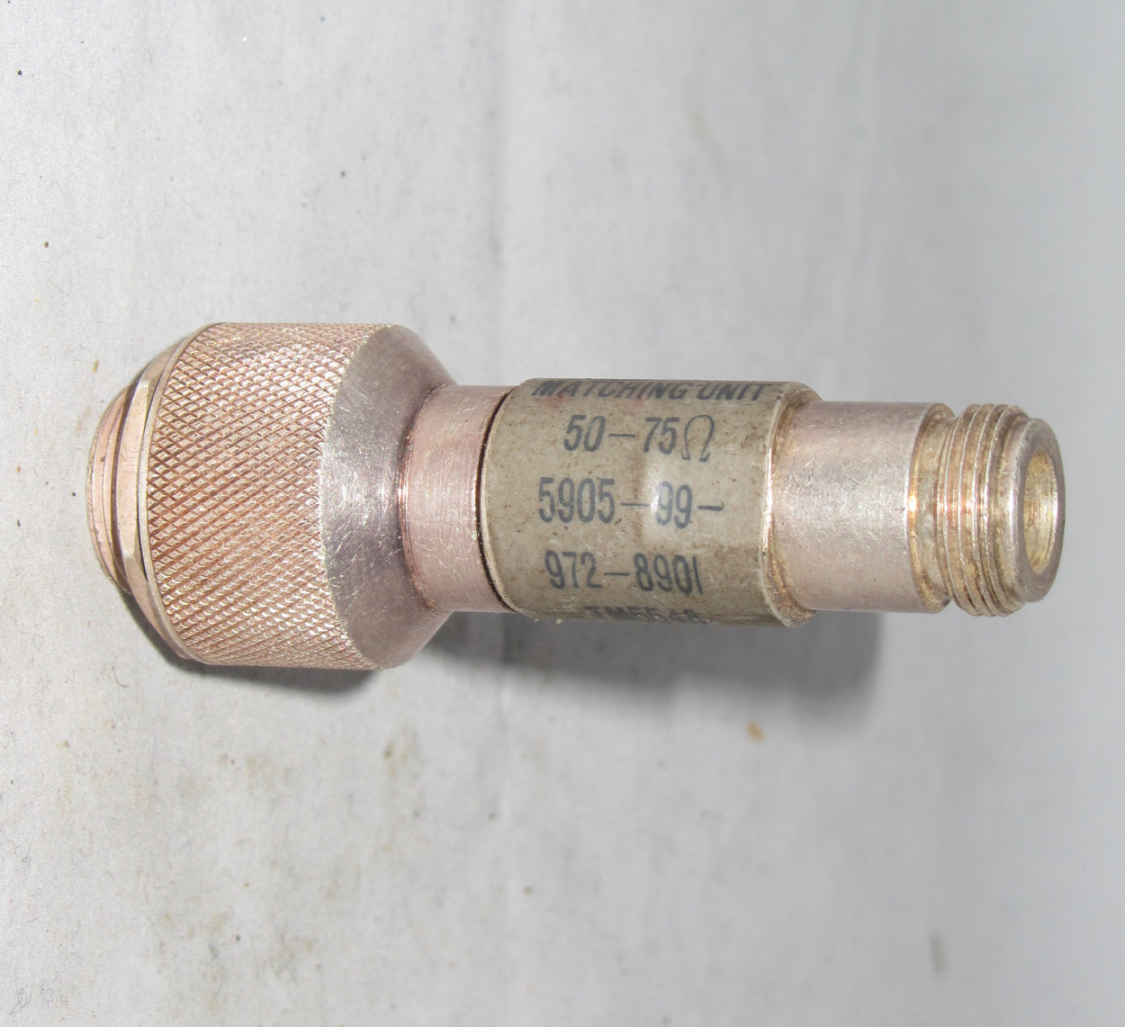 MATCHING UNIT , 50 OHM, TYPE TM5548, FOR MARCONI TM801D, SIGNAL GENERATOR