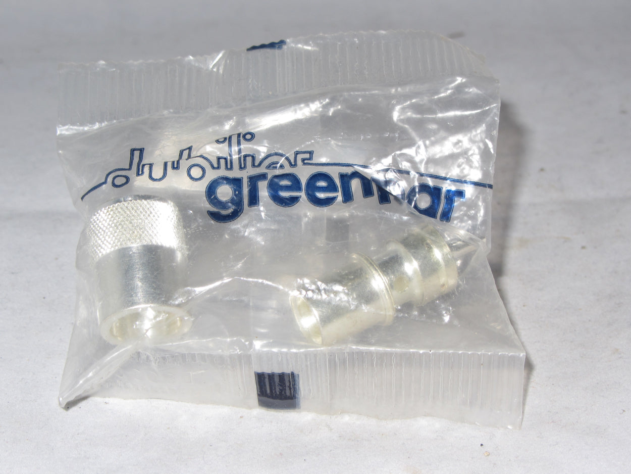 UHF STRAIGHT PLUG, PL259,  GREENPAR