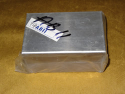 ALUMINIUM  ELECTRONICS PROJECT BOX, 10.5cm X 7.5cm X 4cm, BY NORMAN ROSE, TYPE AB11