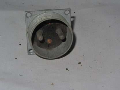 W PLUG, PLESSEY CIRCULAR,  CHASSIS PLUG, 2 WAY, AIR MINIISTRY, GEE, 10H/397