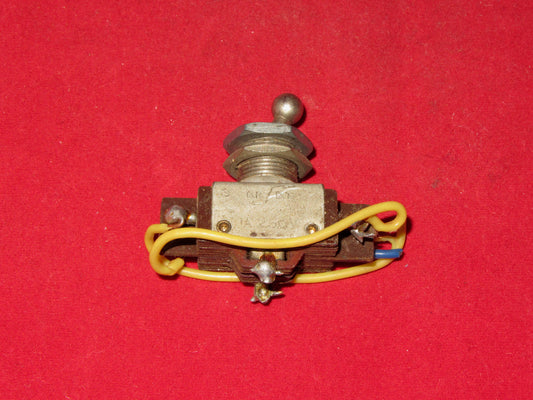 RADIOSPARES, RS, DPST, BALL HEAD SWITCH,  1A 250V,EX EQUIPT